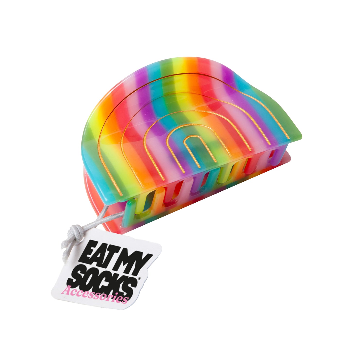 Eat My Socks Hair Claw Happy Days