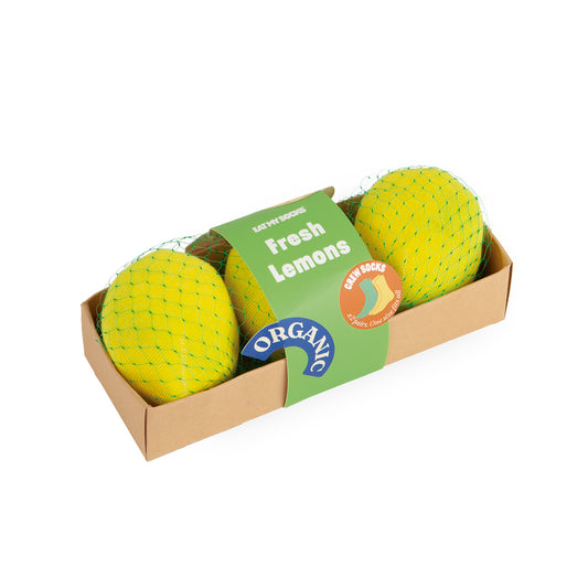 Eat My Socks Socks Fresh Lemons (2 pairs)