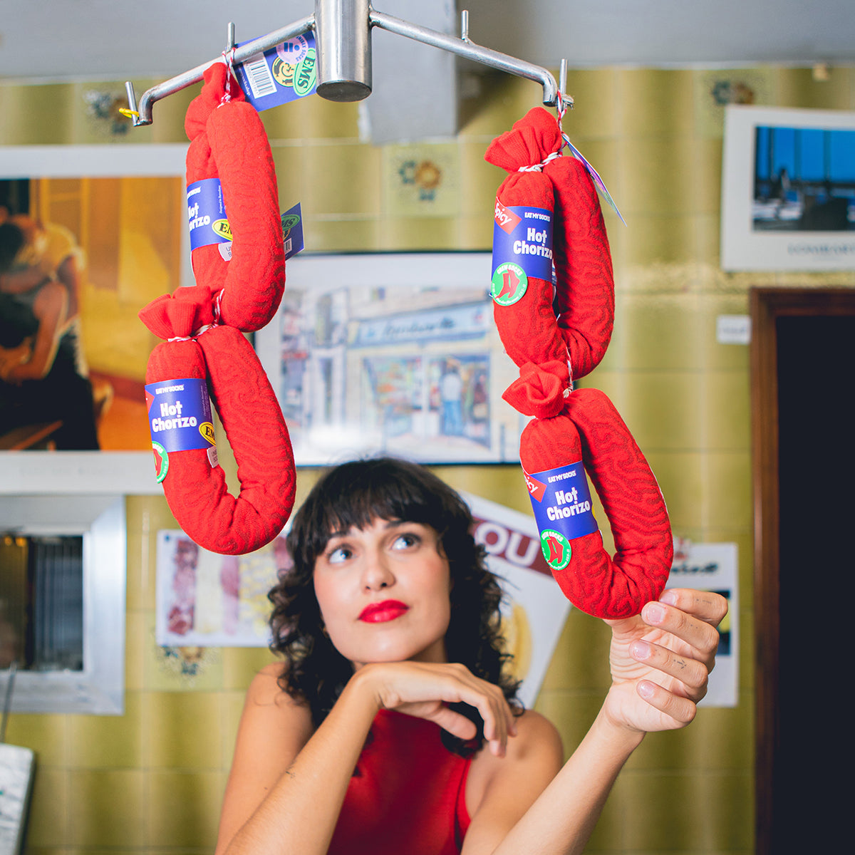 Eat My Socks Socks Hot Chorizo