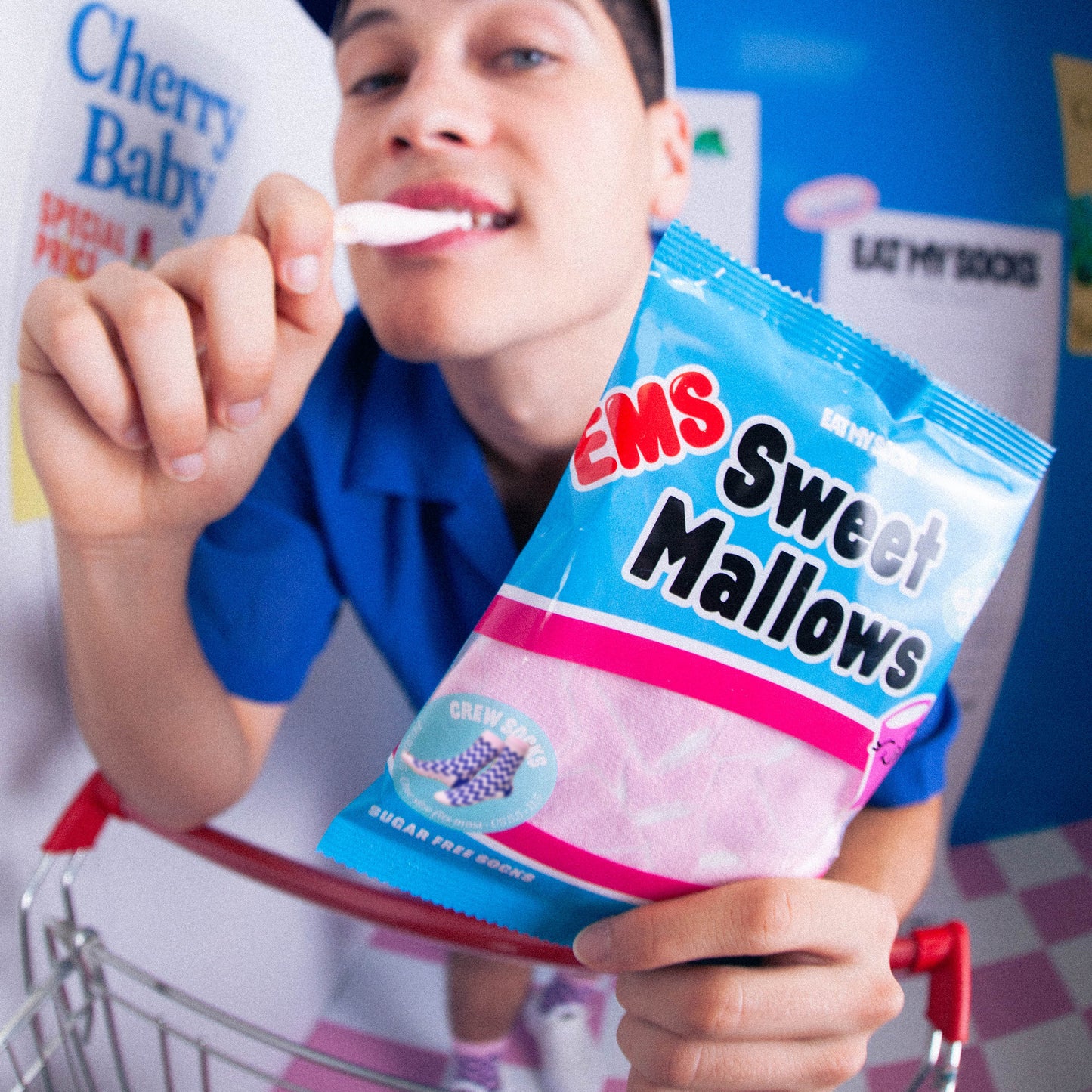 Eat My Socks Socks Sweet Mallows