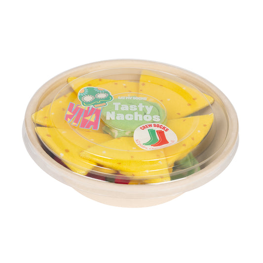 Eat My Socks Socks Tasty Nachos (2 pairs)