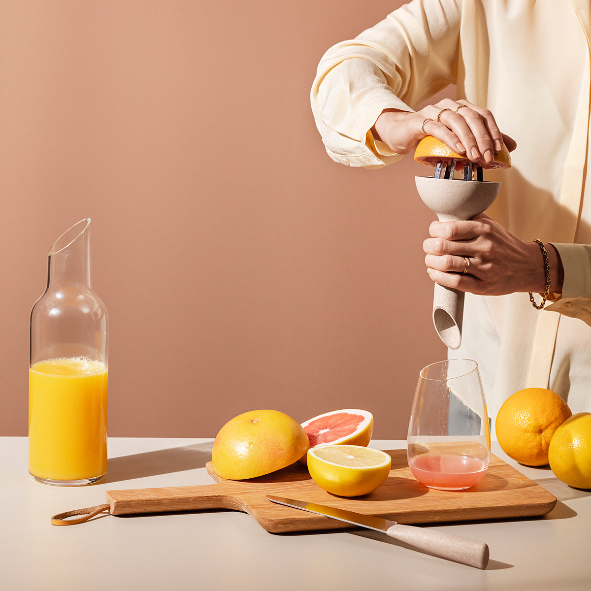 Eva Solo Green Tool Citrus Press Wheat