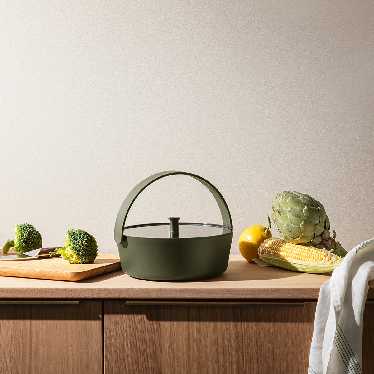 Eva Solo Green Tool Microwave Steamer