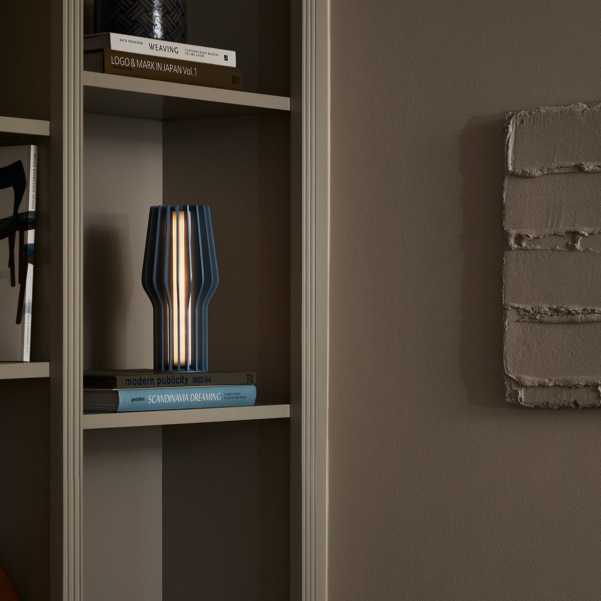 Eva Solo Radiant Rechargeable Table Lamp (25cm) Dusty Blue