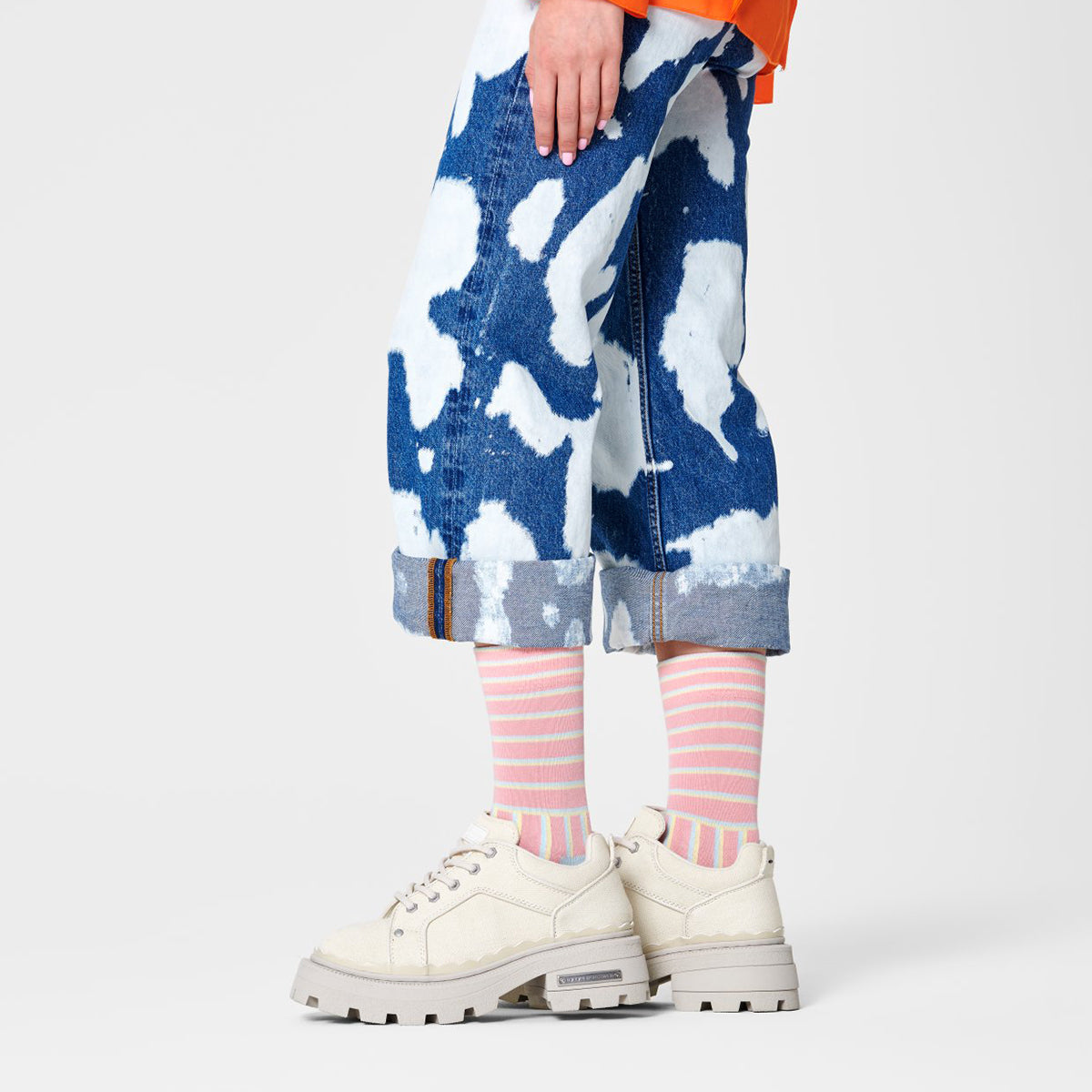 Happy Socks Blocked Stripe Sock (3000)
