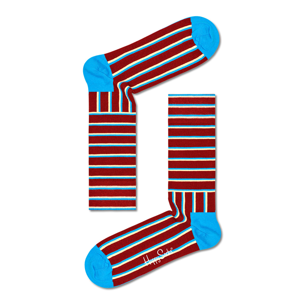 Happy Socks Blocked Stripe Sock (4500)