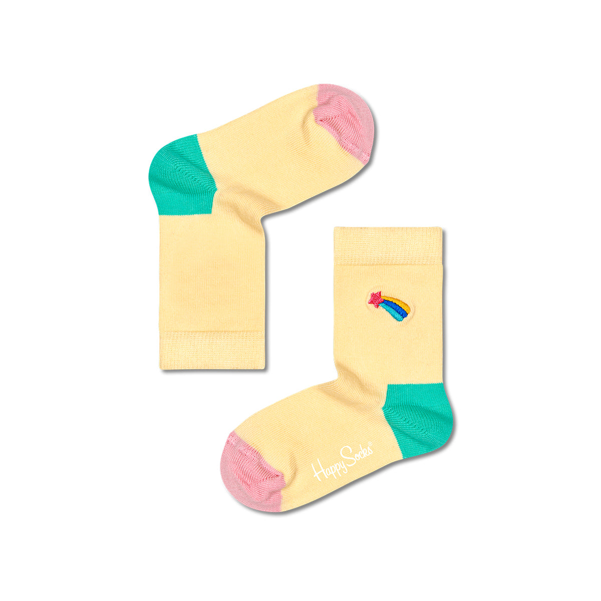 Happy Socks Kids Shooting Star Embroidery Sock (2200)