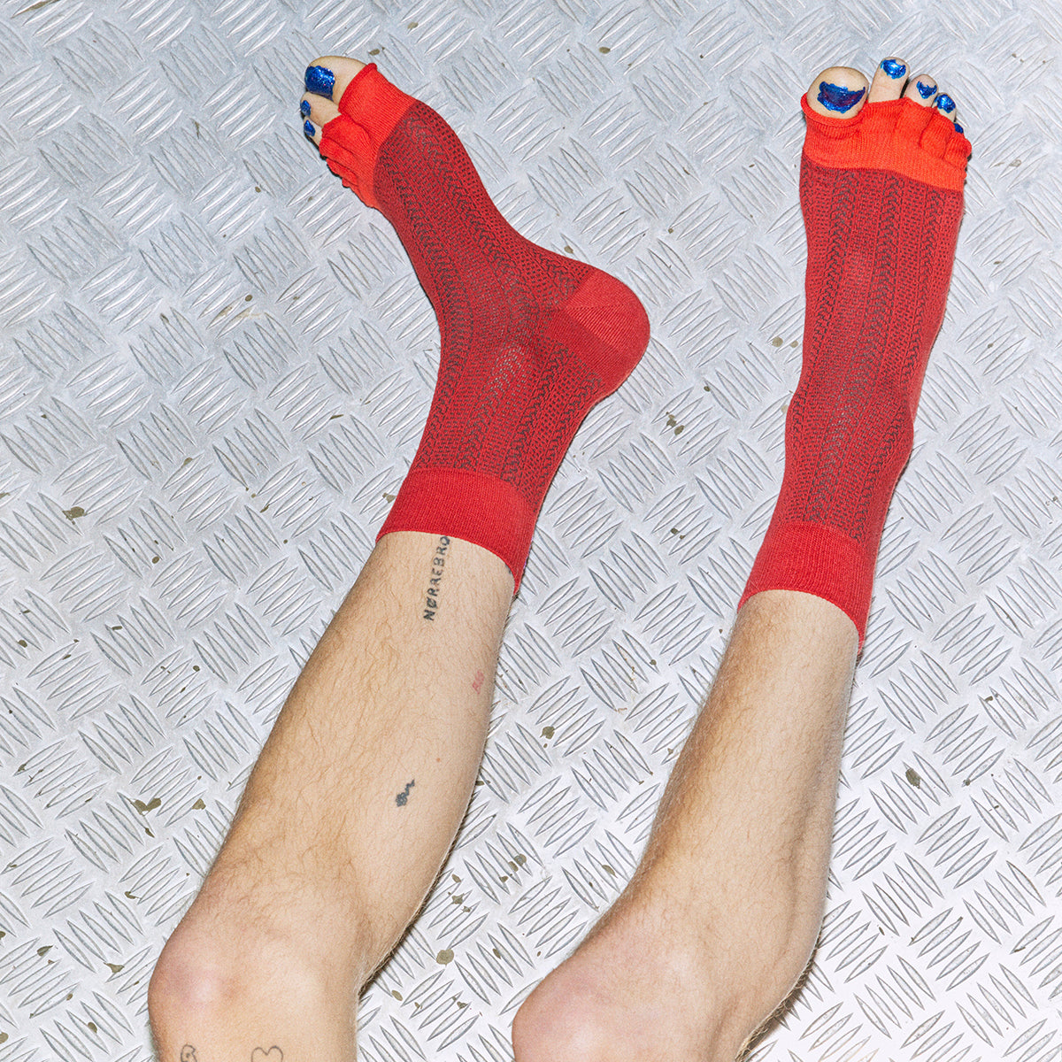 Happy Socks Toe Flirt 1/2 Crew Sock (4500)