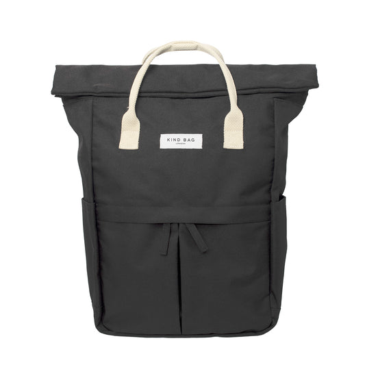 Kind Bag Backpack Medium Pebble Black