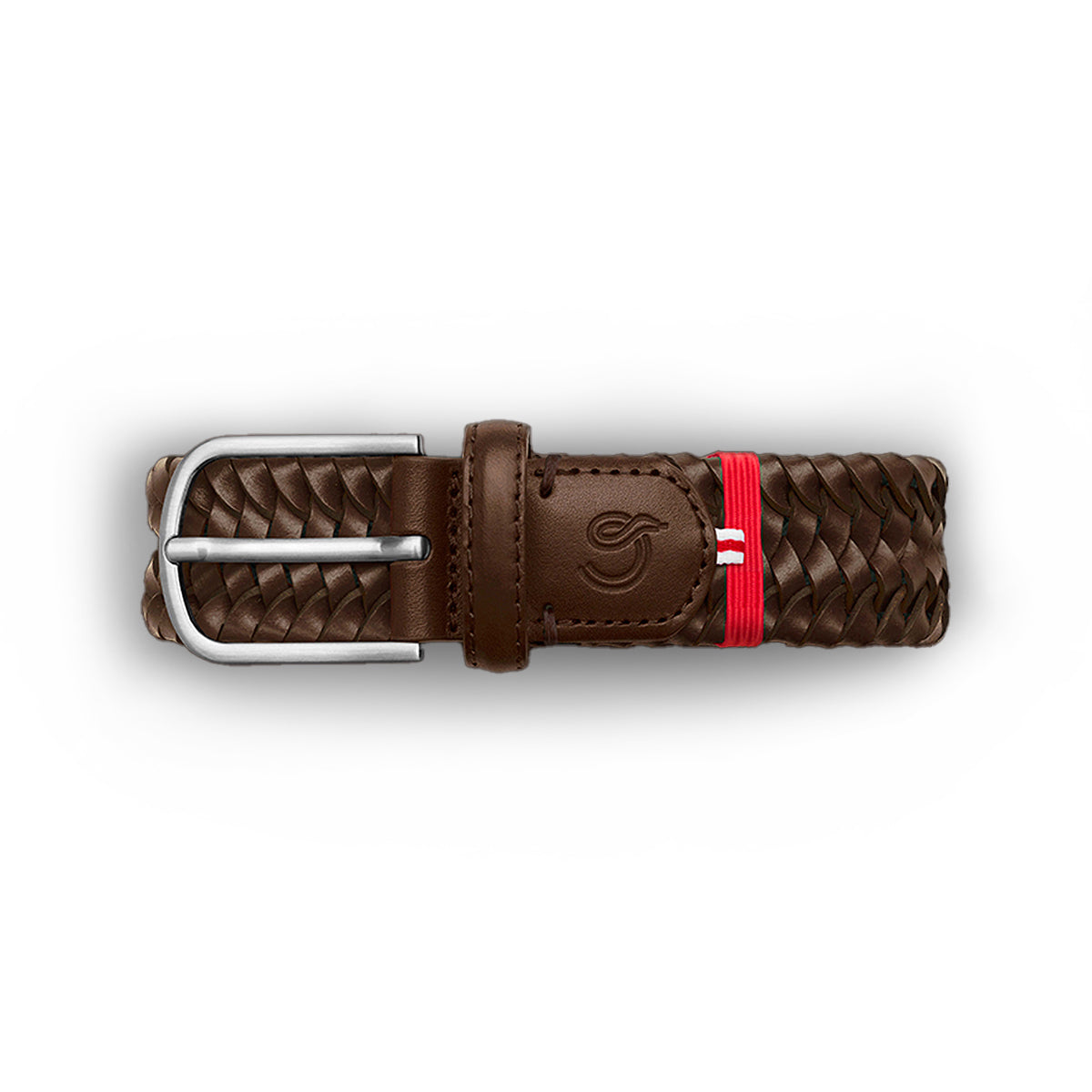 La Boucle La Boucle Stretch Leather Mono Roma Woven Belt Woven Belt