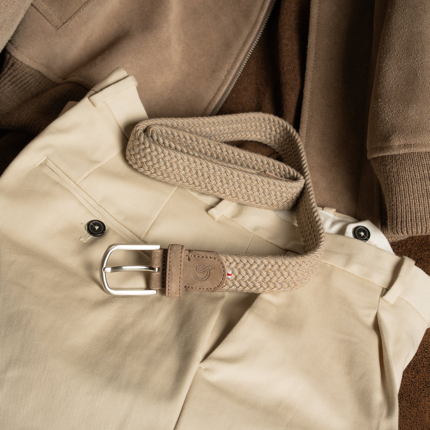 La Boucle La Boucle Wool Mono Aberdeen Woven Belt Woven Belt