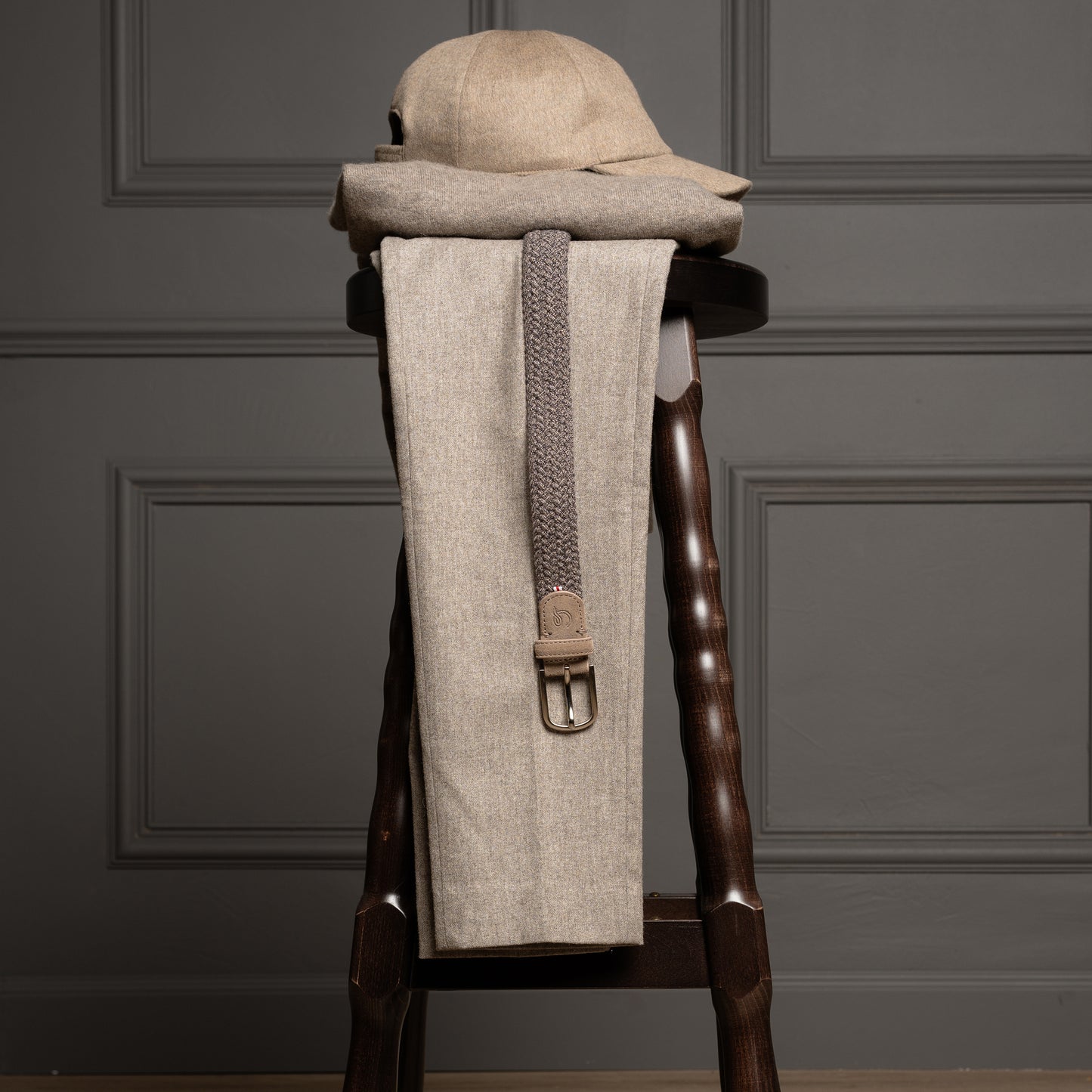 La Boucle La Boucle Wool Mono Inverness Woven Belt Woven Belt