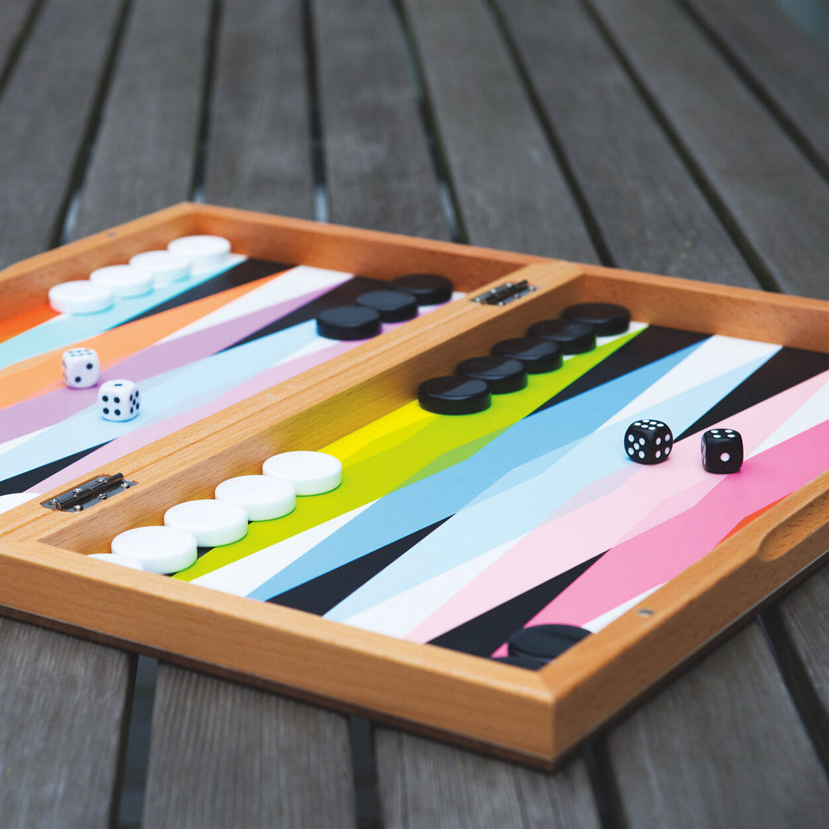 MoMA MoMA Colourplay Backgammon Set