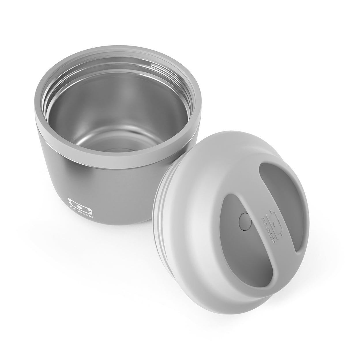 Monbento MB Element (550ml) Silver Insulated Lunch Box Insulated Lunch Box