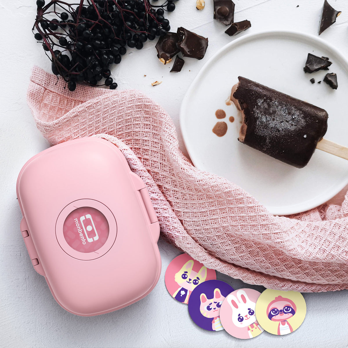 Monbento MB Kids Gram Blush Snack Box Snack Box