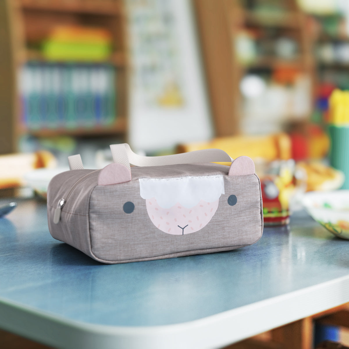 Monbento MB Kids Wonder Travel Pink Sheep Lunch Bag Lunch Bag