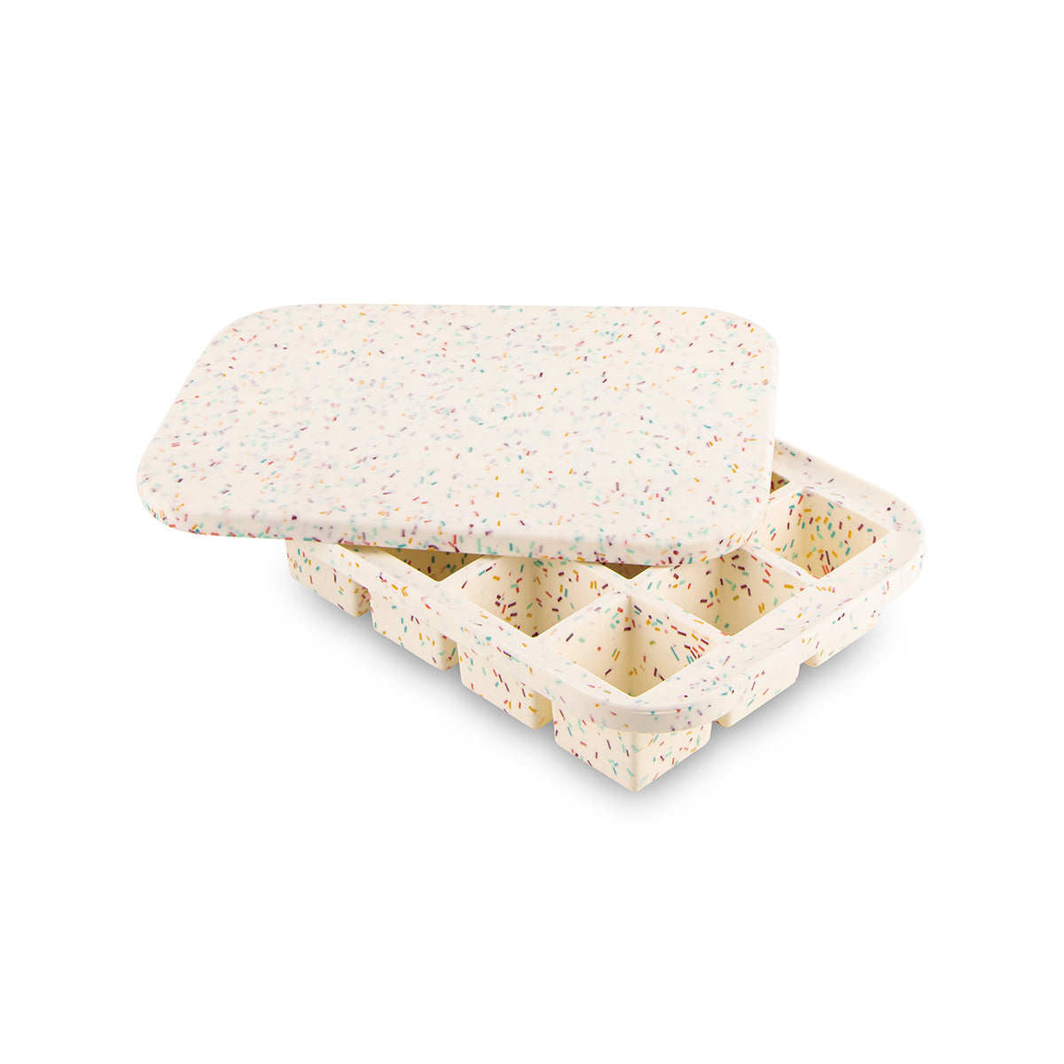 W&P Ice Cube Tray Everyday Speckled White