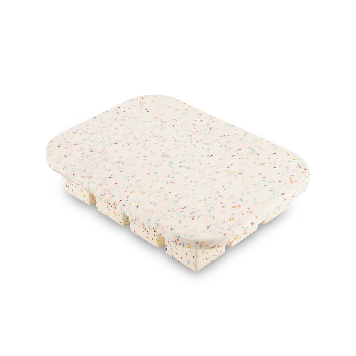 W&P Ice Cube Tray Everyday Speckled White