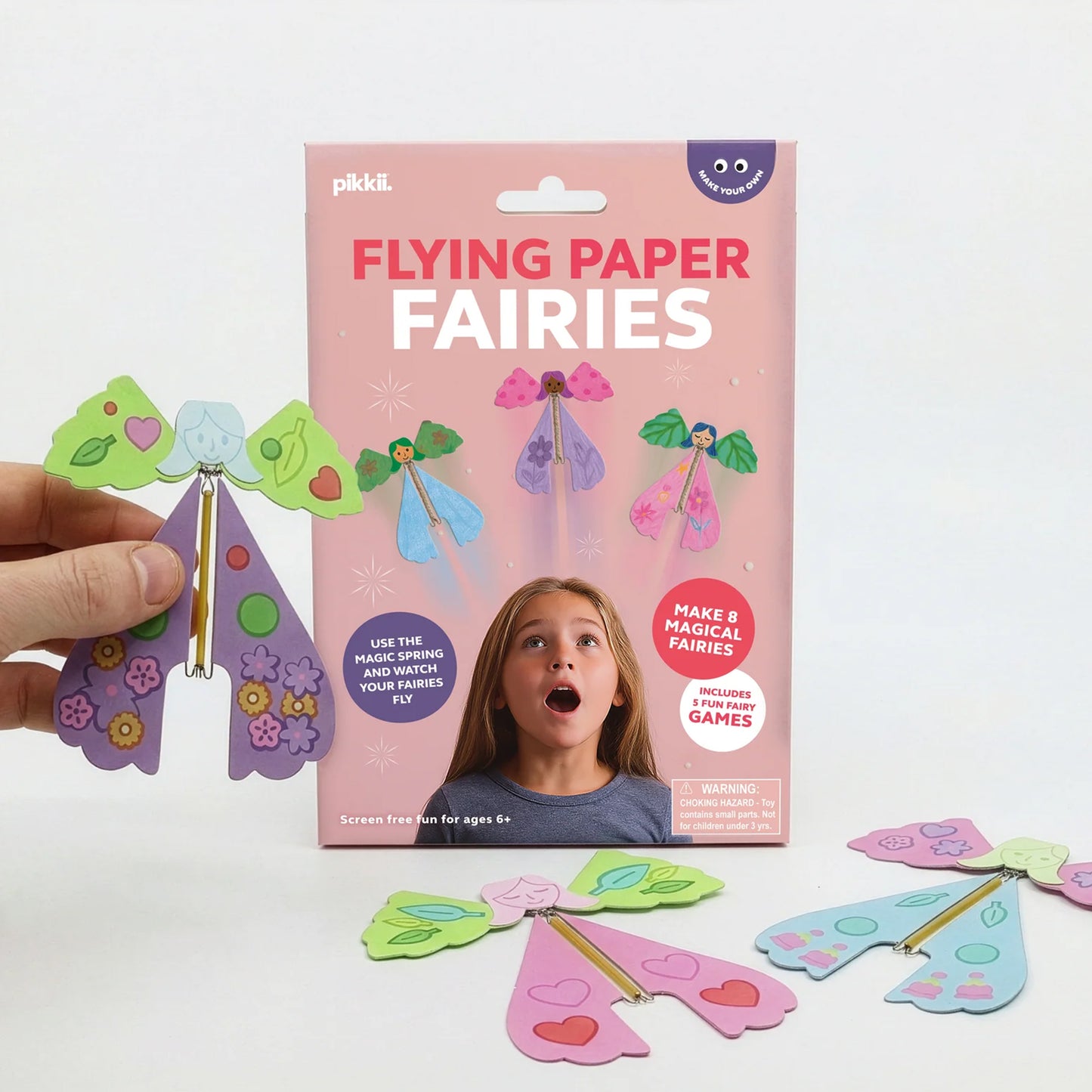 Pikkii Paper Flying Fairies
