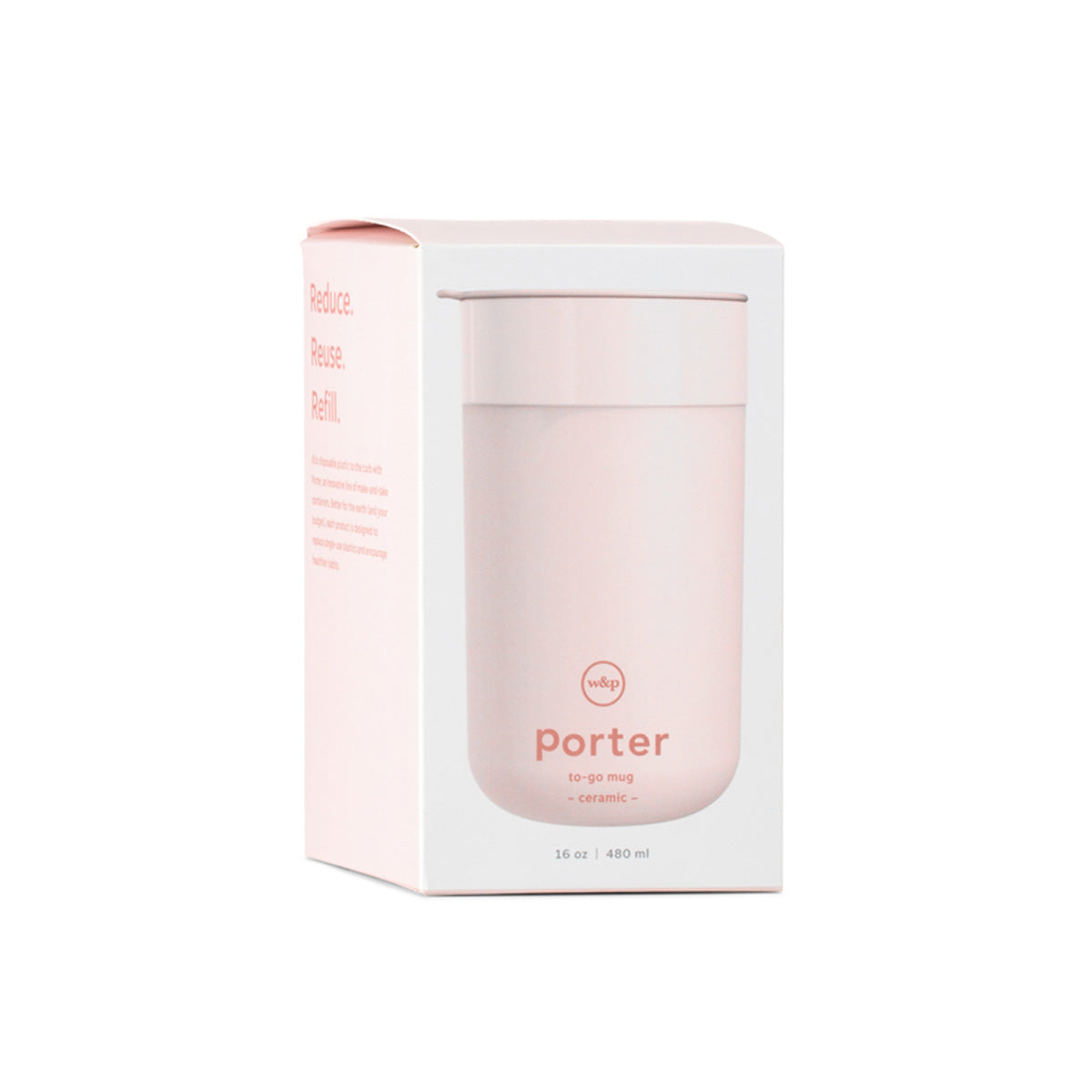 W&P Ceramic Mug 480ml Blush