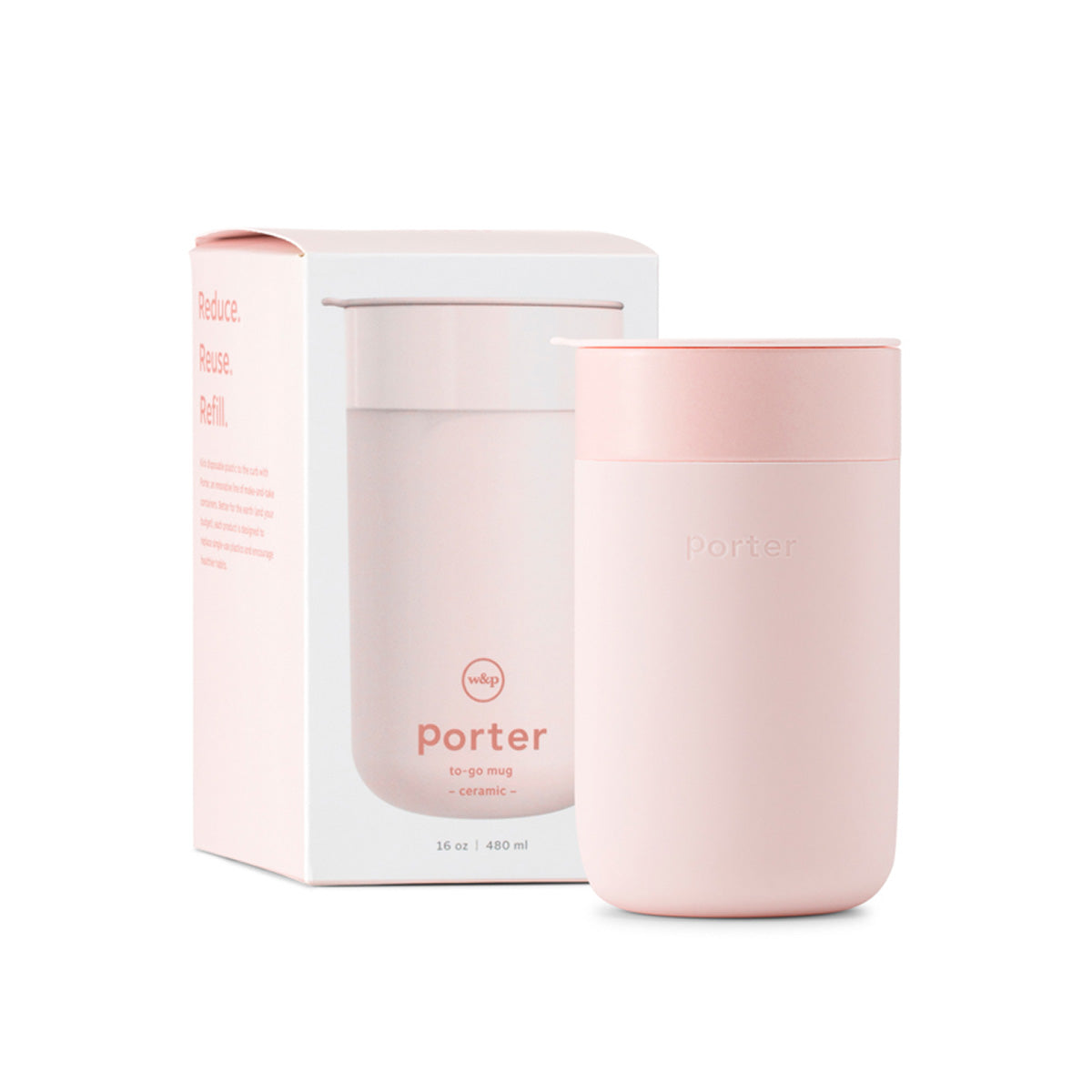 W&P Ceramic Mug 480ml Blush