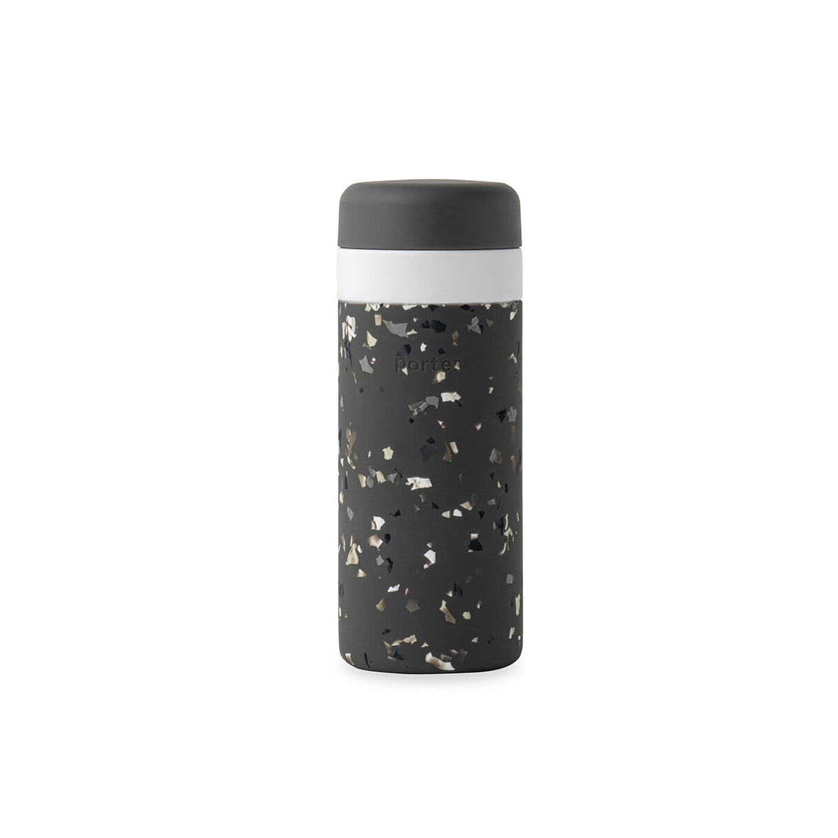 W&P Insulated Bottle Terrazzo 475ml Charcoal