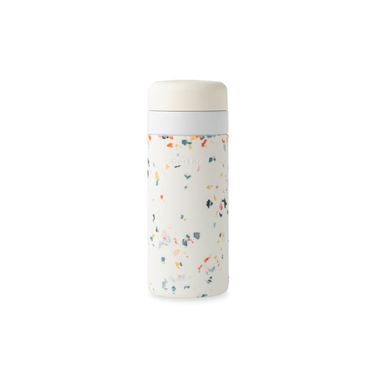W&P Insulated Bottle Terrazzo 475ml Cream
