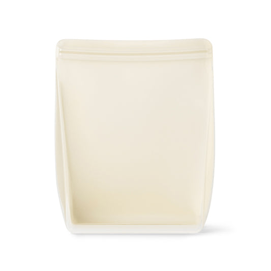 W&P Reusable Silicone Bag Stand Up 1.5L Cream