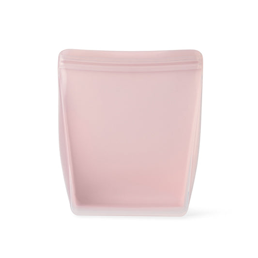 W&P Reusable Silicone Bag Stand Up 1L Blush