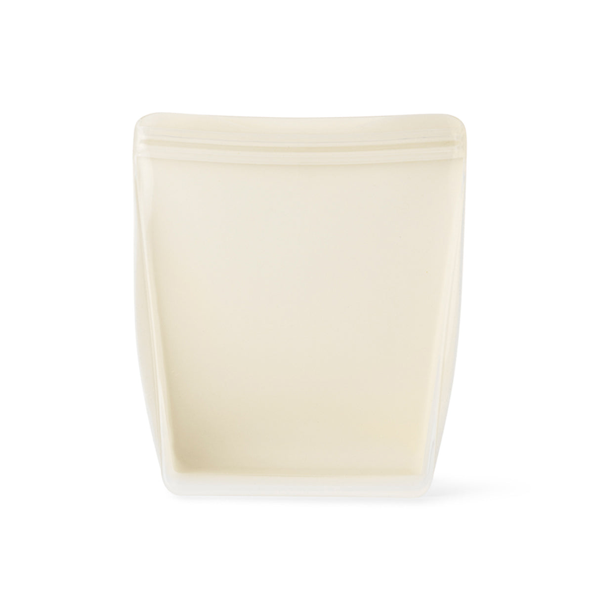 W&P Reusable Silicone Bag Stand Up 1L Cream