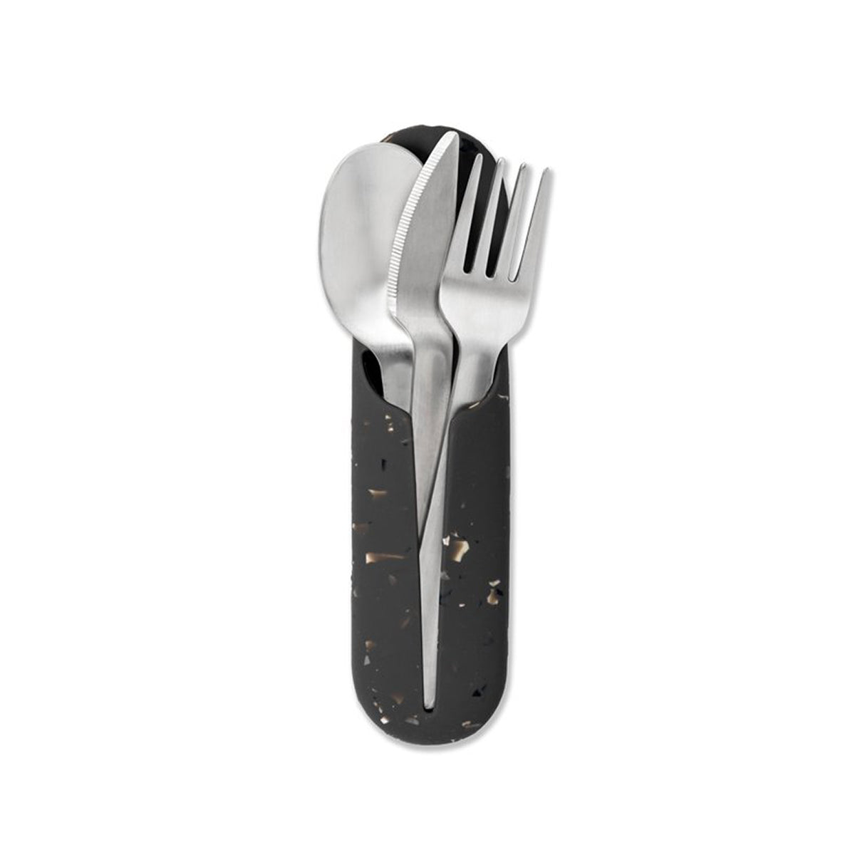 W&P Stainless Steel Utensil Set Terrazzo Charcoal