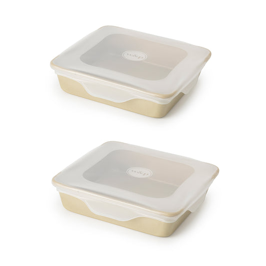 W&P Reusable Stretch Lids Brownie (set of 2) Food Cover Food Cover