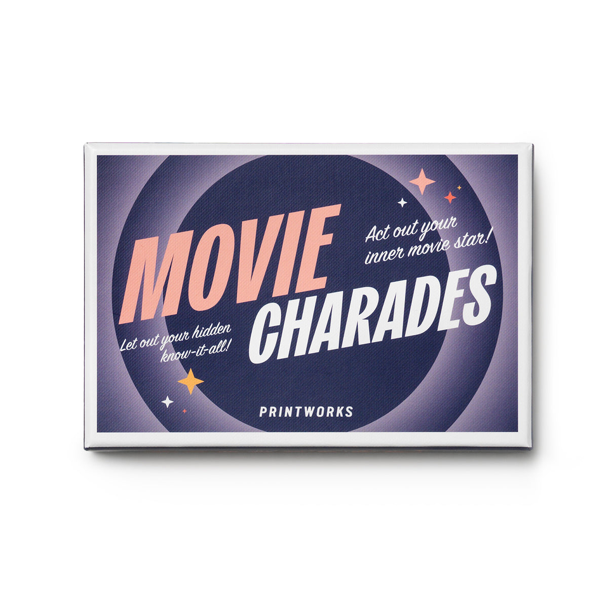 Printworks Card Game Charades Movie