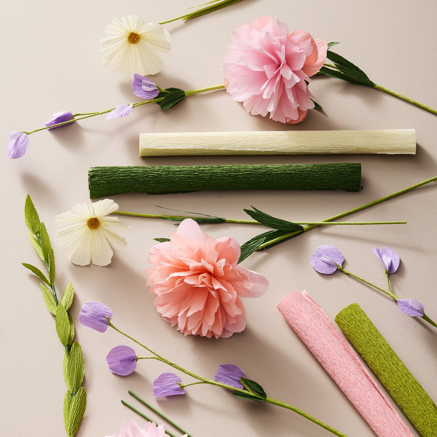 Printworks Crepe Paper Flower Set