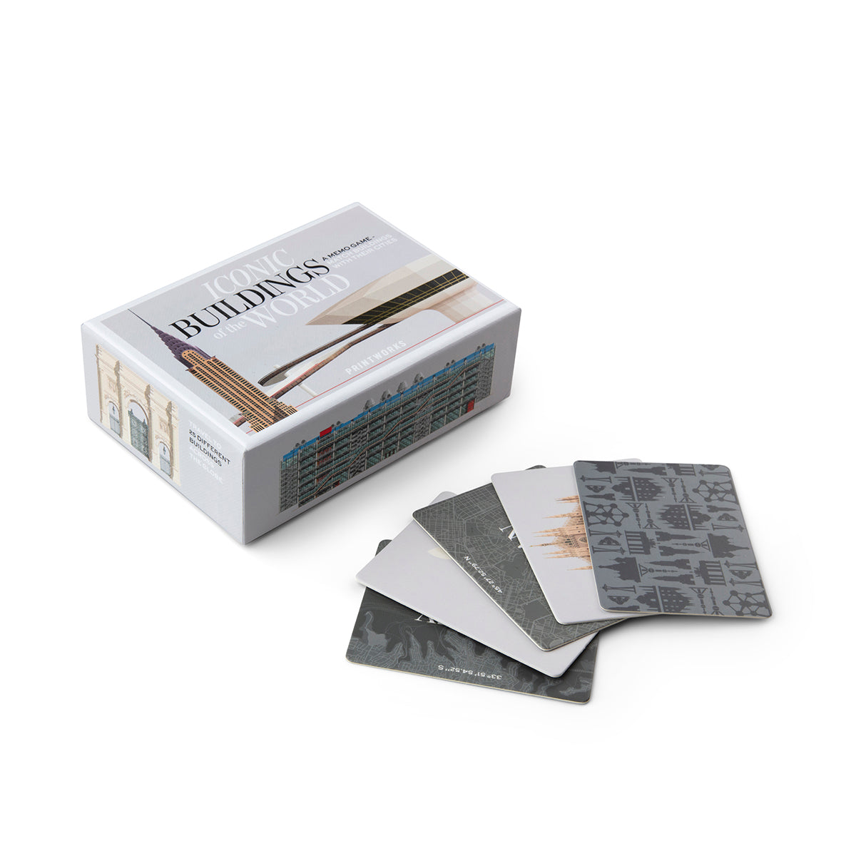 Printworks Card Game Iconic Buildings of the World