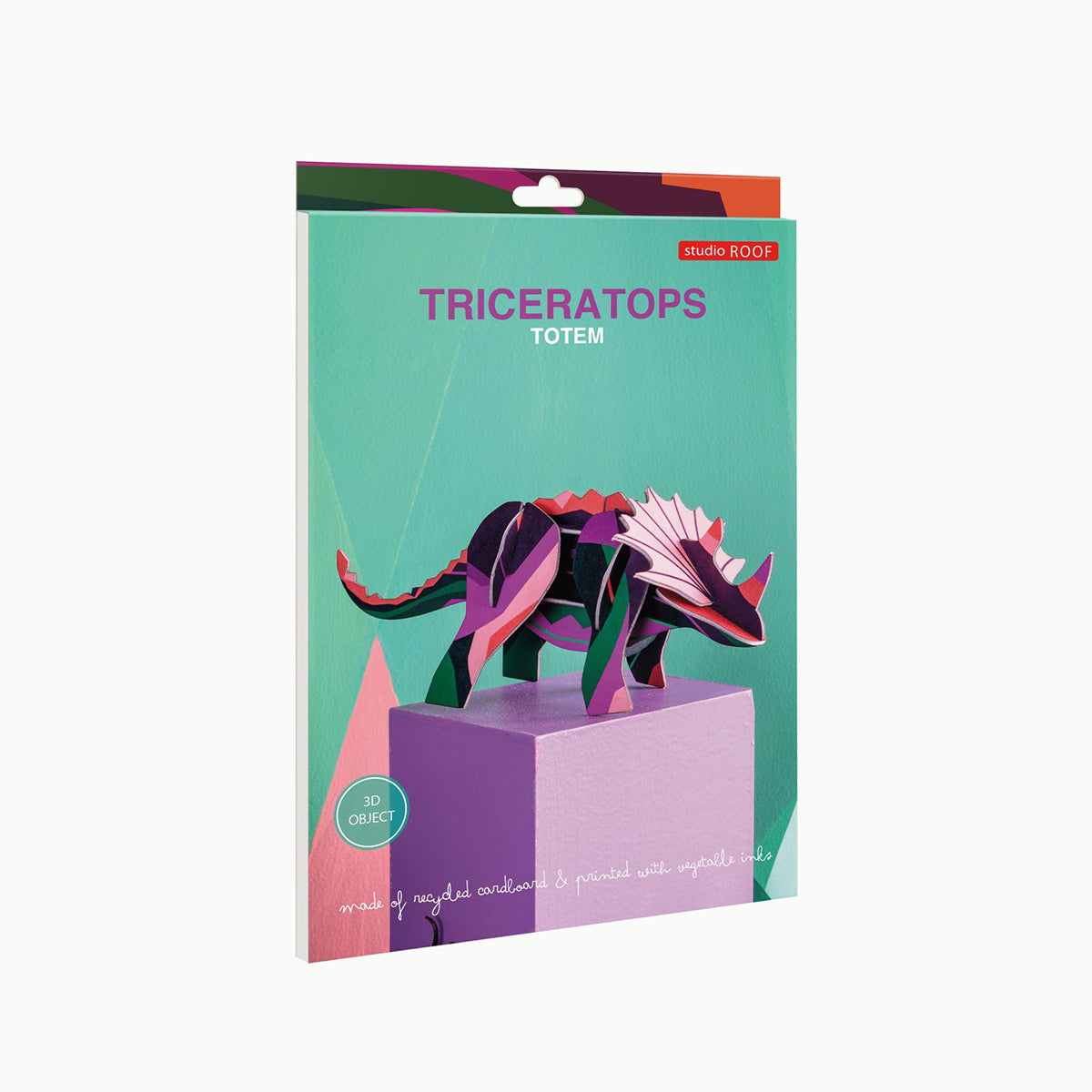 Studio Roof Creative Play Dinos (B6) Triceratops