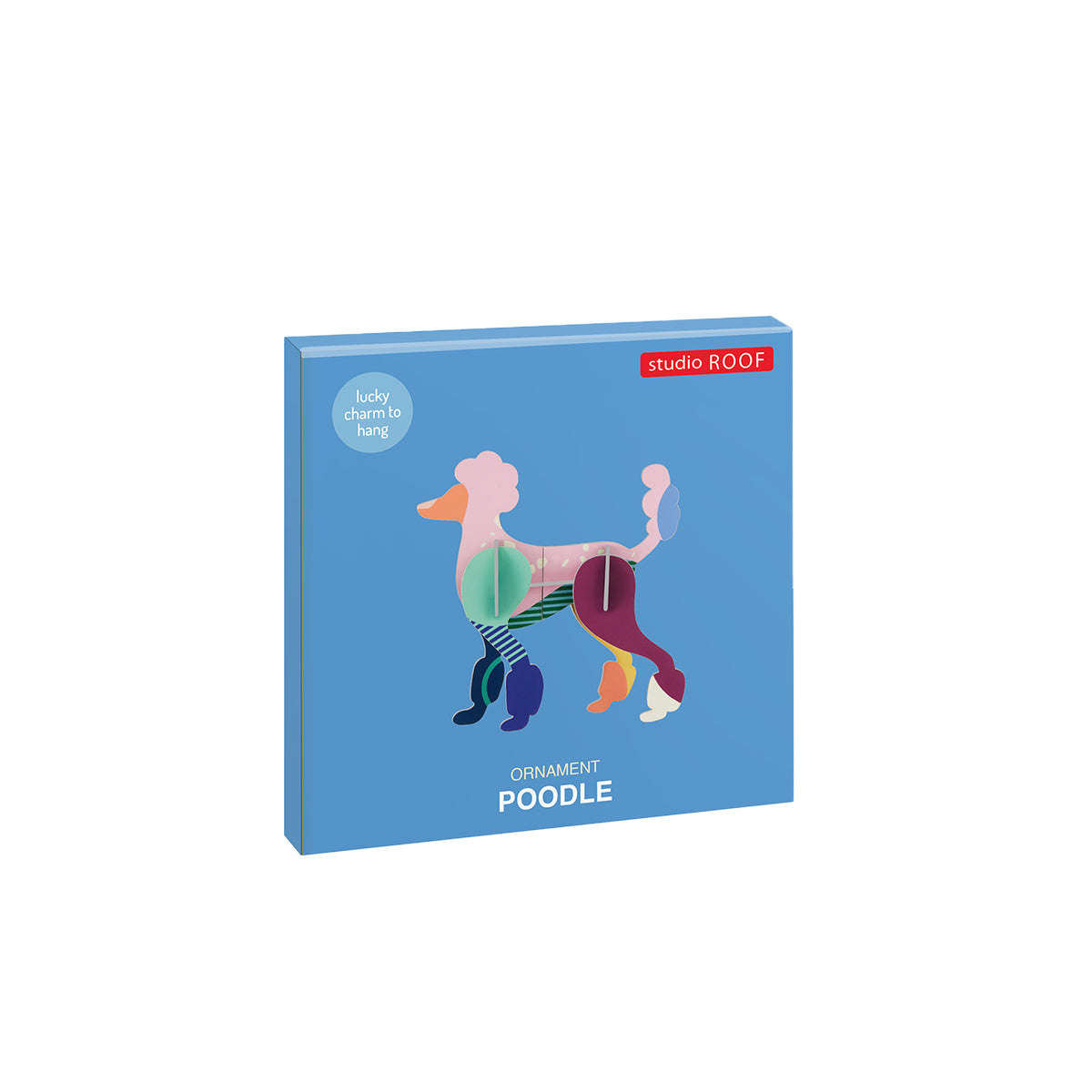 Studio Roof Lucky Charm (10cm) Poodle