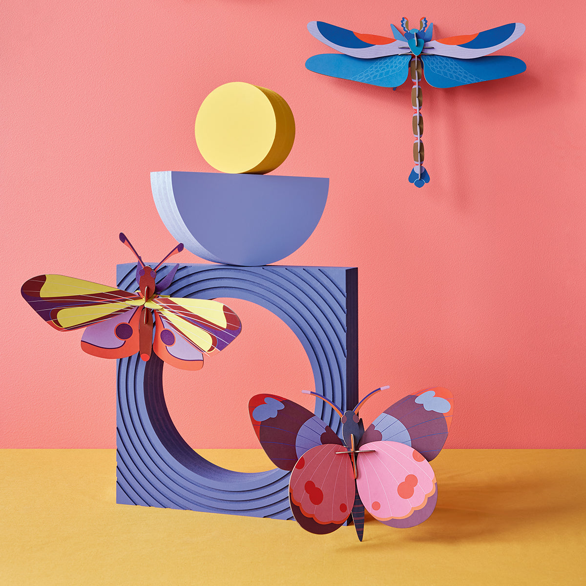 Studio Roof Wall Art Butterflies (A4) Bellissima Butterfly