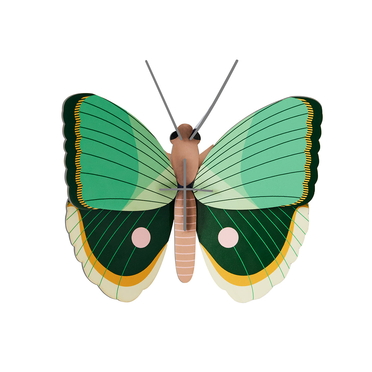 Studio Roof Wall Art Butterflies (B7) Fern Striped Butterfly