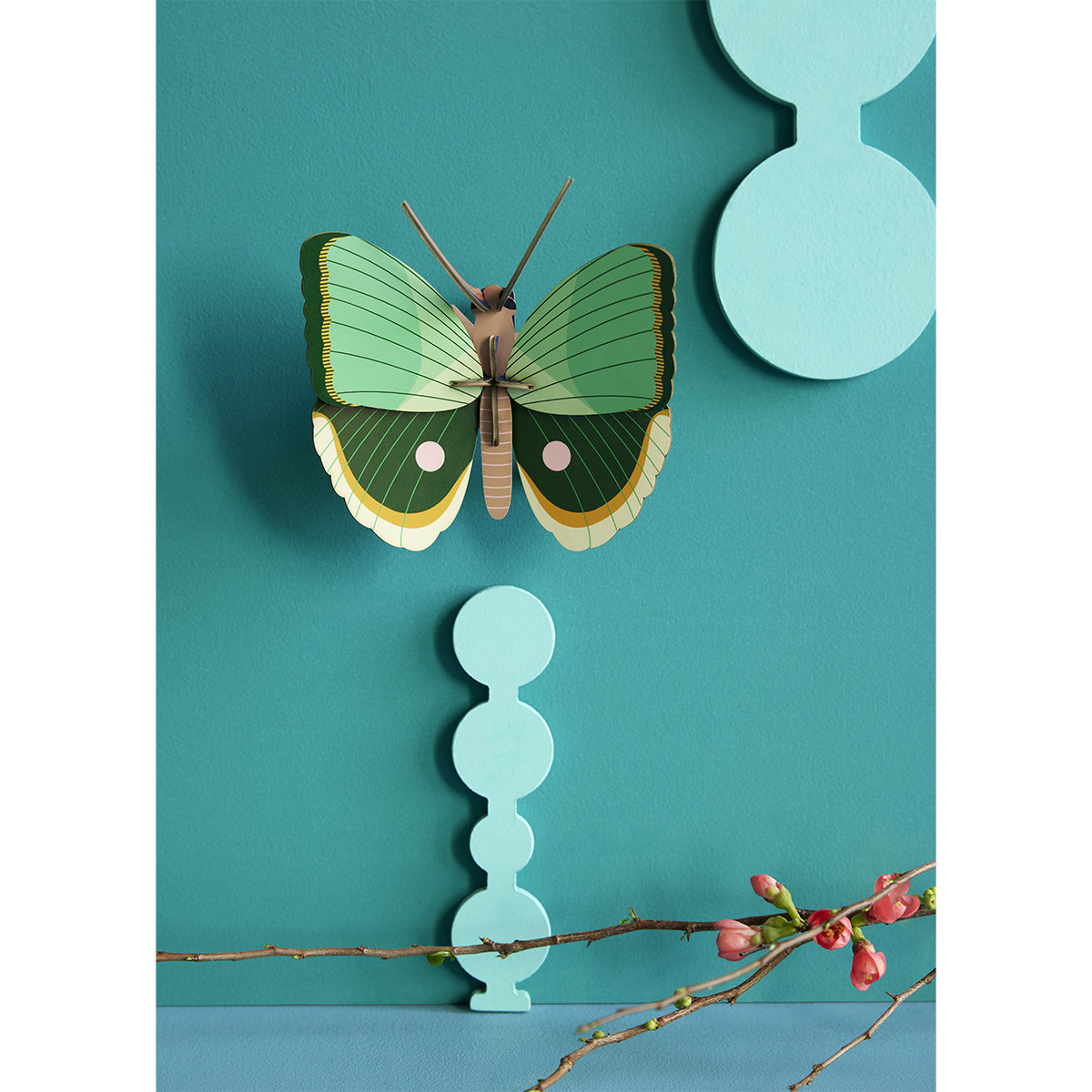 Studio Roof Wall Art Butterflies (B7) Fern Striped Butterfly