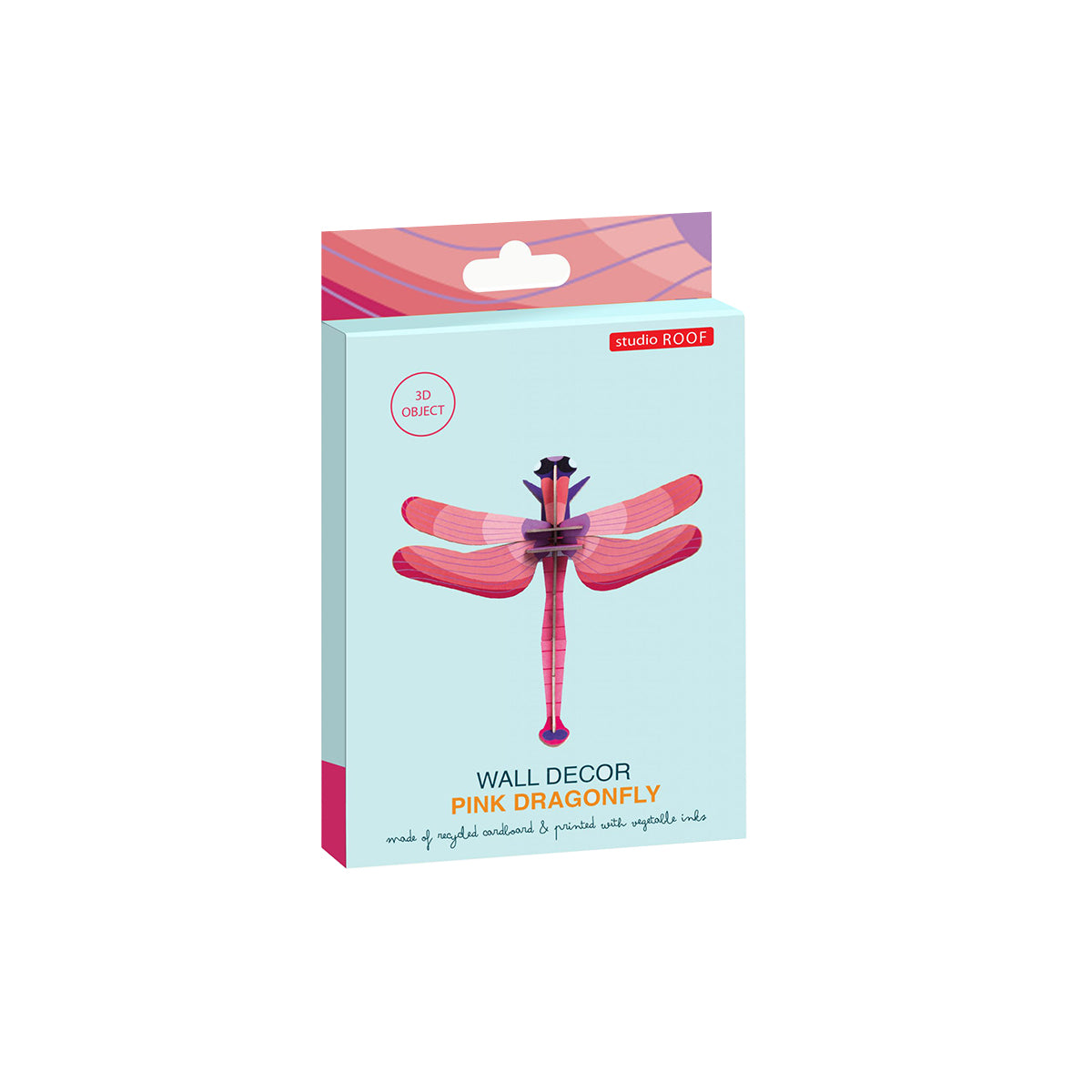 Studio Roof Wall Art Butterflies (B7) Ruby Dragonfly