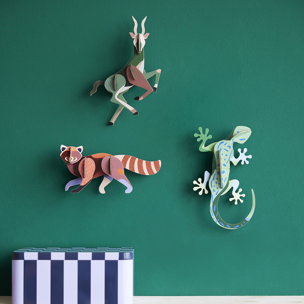 Studio Roof Wall Art Jungle Animals (B7) Antelope