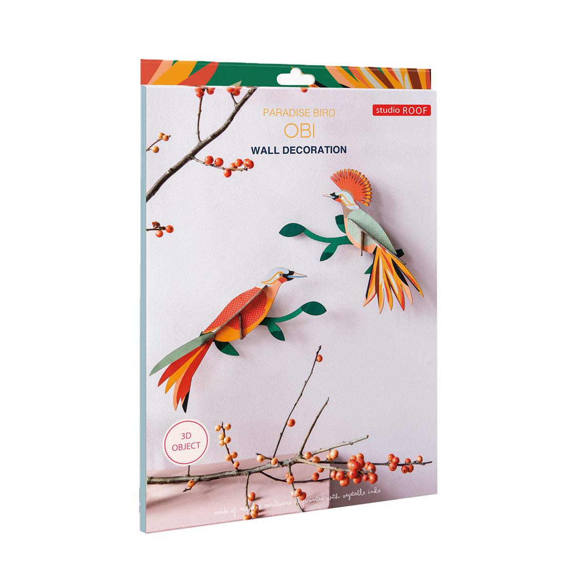 Studio Roof Wall Art Paradise Birds (B5) Obi