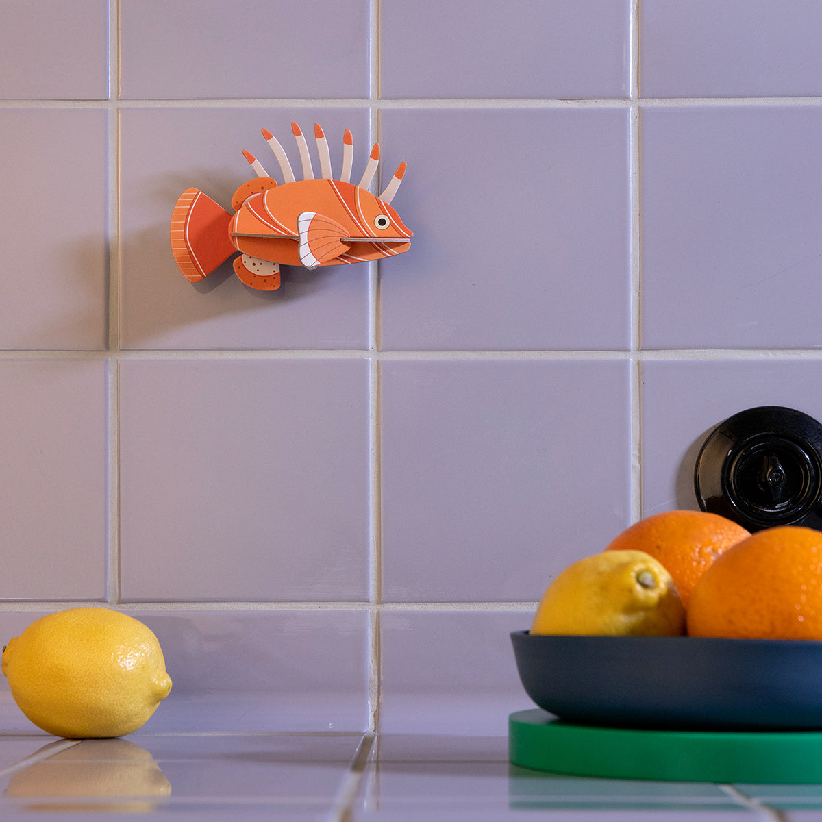 Studio Roof Wall Art Sea Creatures (B7) Lionfish