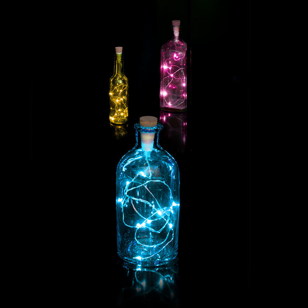Suck UK Bottle Light String Multicoloured
