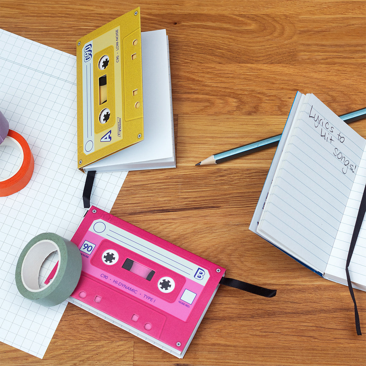 Suck UK Notebooks Mixtape
