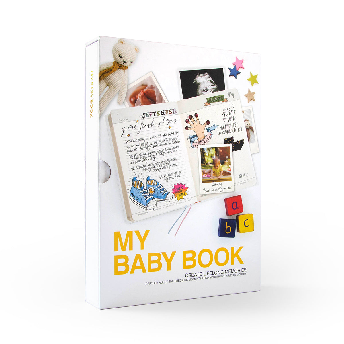 Suck UK My Baby Book White Journal Journal