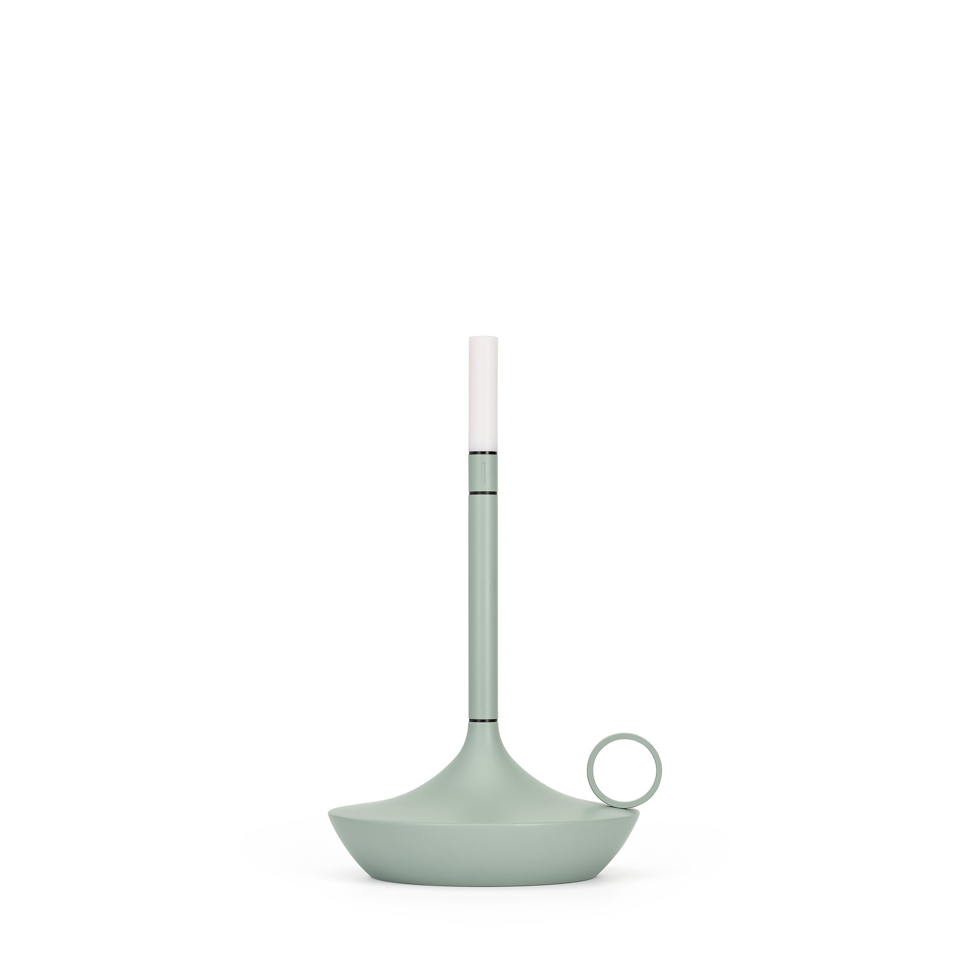 Wick Wick S Sage Green LED Candlestick Lamp LED Candlestick Lamp