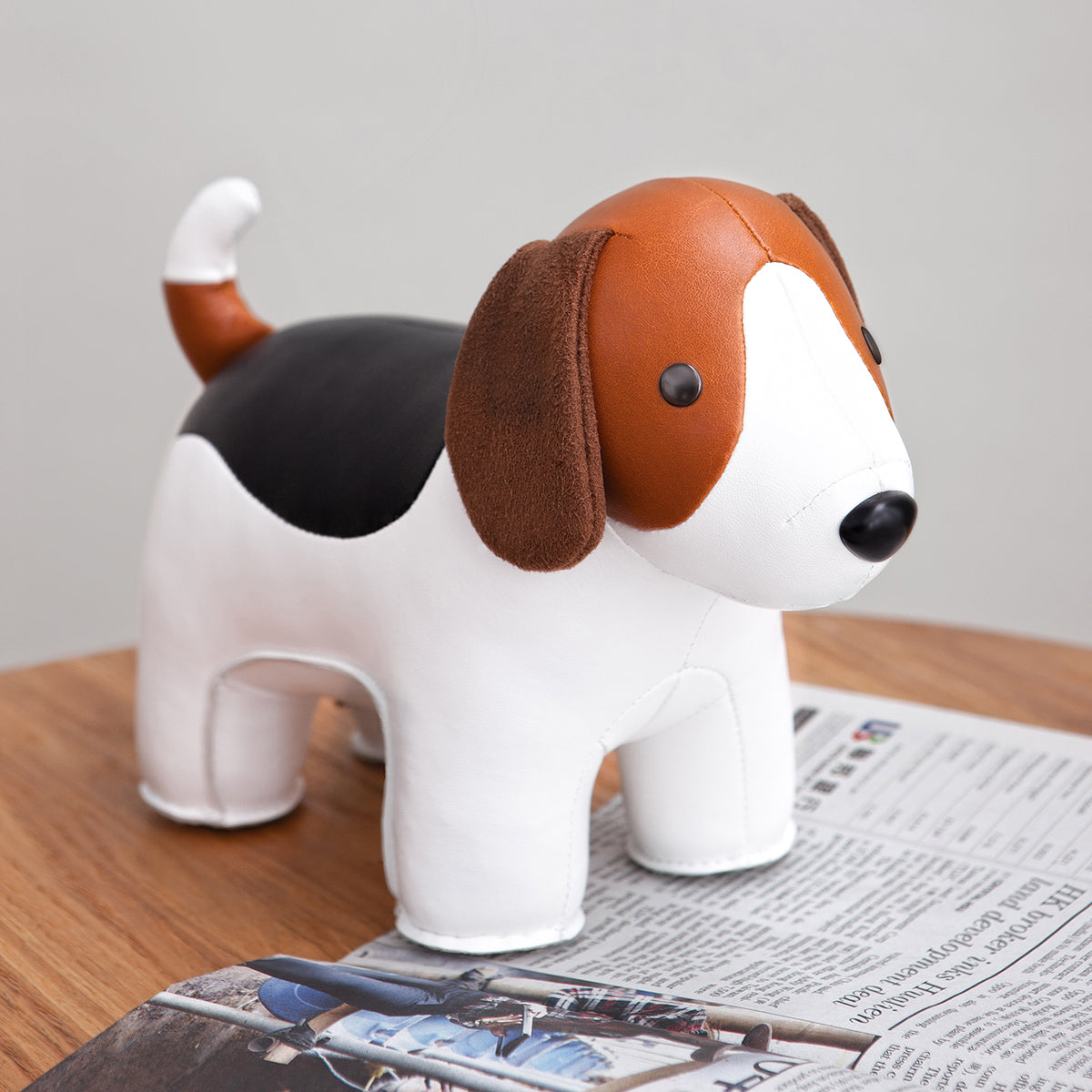 Zuny Bookend Classic Beagle Tan