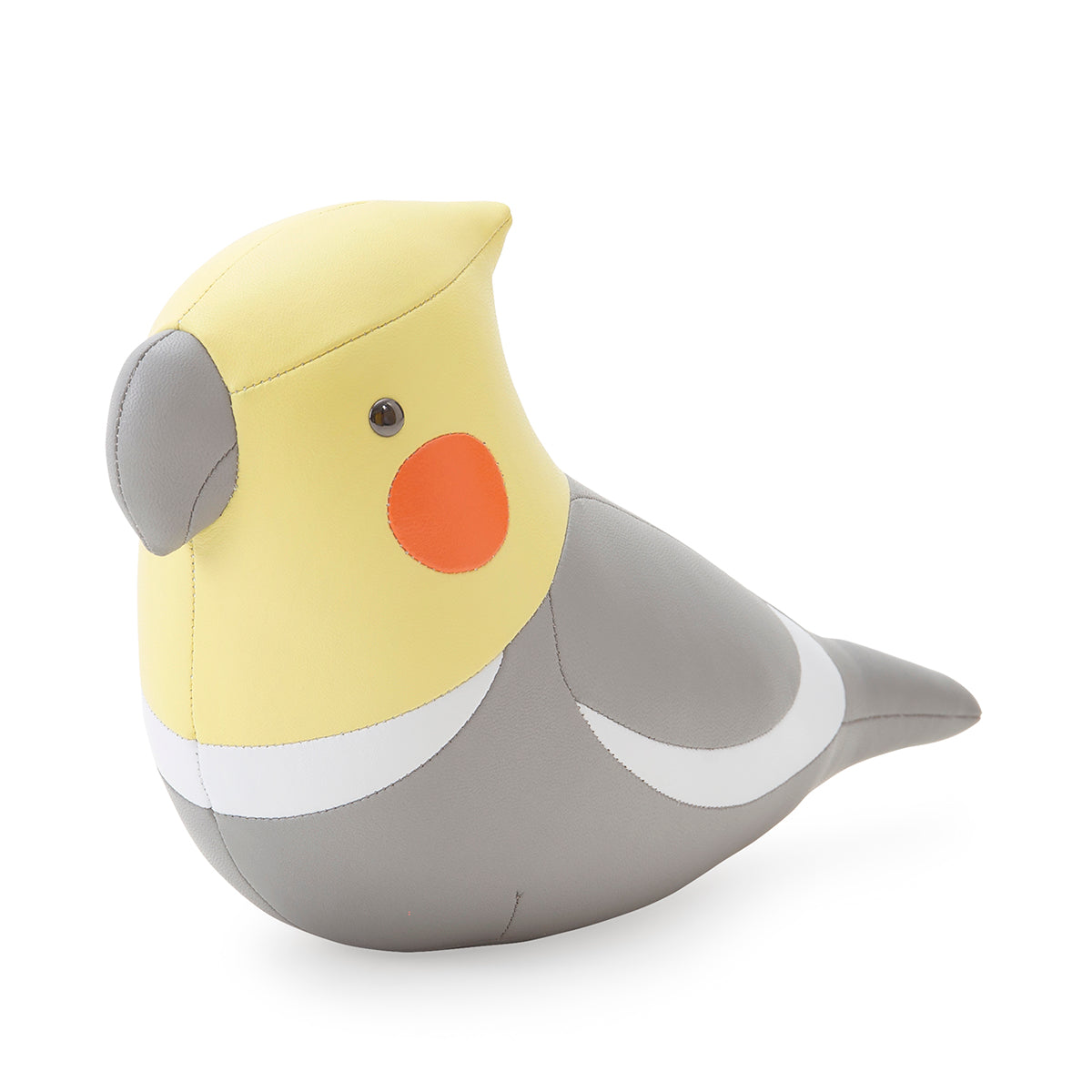 Zuny Bookend Classic Cockatiel Gray